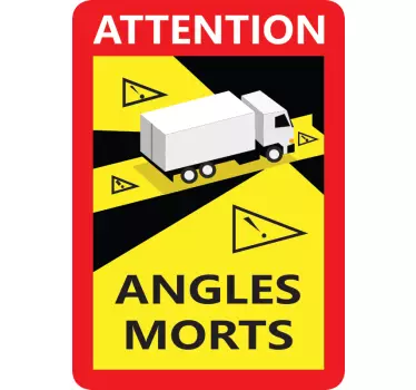 Nalepka "angles morts" mrtvih kotov - TenStickers