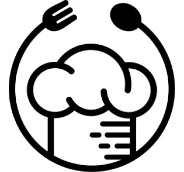 Kuharska kapa, žlica in vilice kuhinjska nalepka - TenStickers