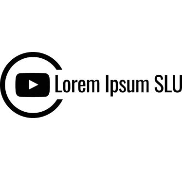 Youtube oznaka prilagodljiva okenska nalepka - TenStickers