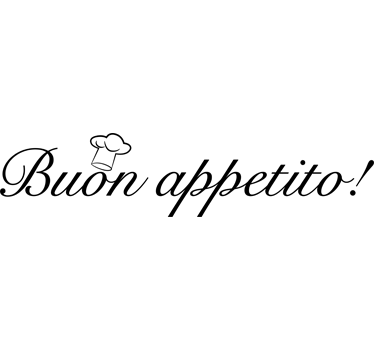 Vinilo decorativo buon appetito nalepka živali - TenStickers