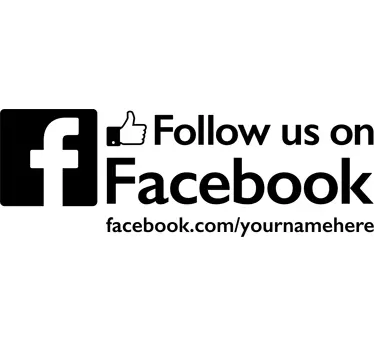 Sledite nam na facebook nalepki - TenStickers
