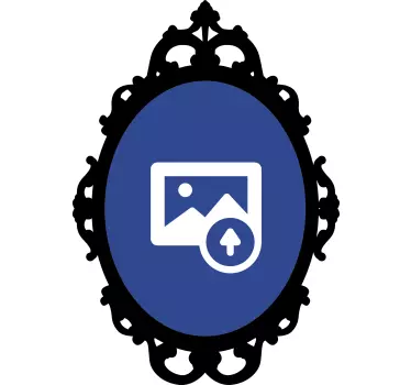 Prilagojena stenska nalepka za foto okvir - TenStickers