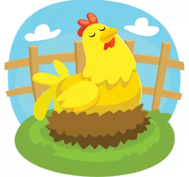 Nalepka za kokoši - TenStickers