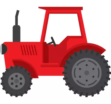 Rdeča nalepka nalepke na trak - TenStickers