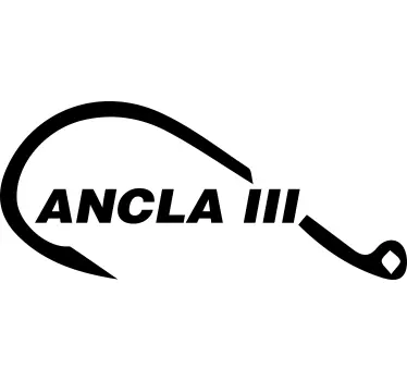 Ribiška kljuka prilagodljiva nalepka - TenStickers