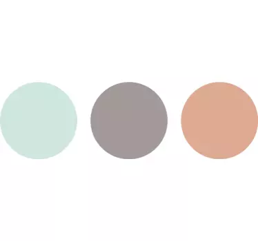 Nalepka s pastelnimi pikami - TenStickers