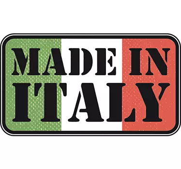 Narejen v italijanski stenski nalepki - TenStickers
