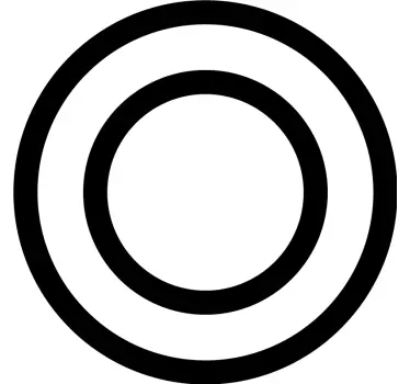 Komplet nalepk krog - TenStickers