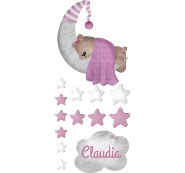 Osebna nalepka stenskih medvedov - TenStickers