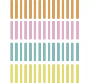 Barvna konfetija geometrijska stenska nalepka - TenStickers