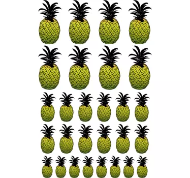 Barvno okrašena dnevna soba stenski dekor - TenStickers