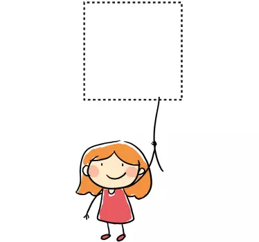 Dekle z nalepko vrvnega stikala - TenStickers