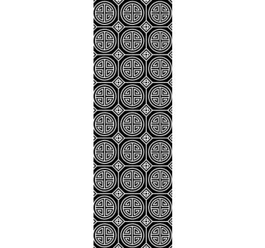 Japonska nalepka za japonski minimalizem (particija) - TenStickers