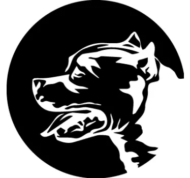 Nalepka avtomobila ameriškega stafforda-shire terierja - TenStickers