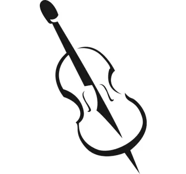 Nalepka glasbe za violino - TenStickers