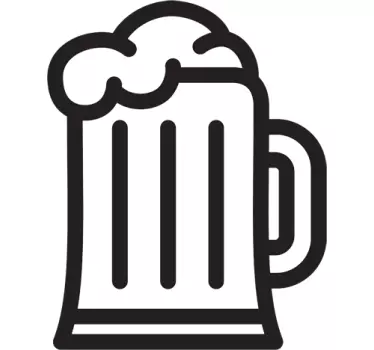 Nalepka ikona piva - TenStickers