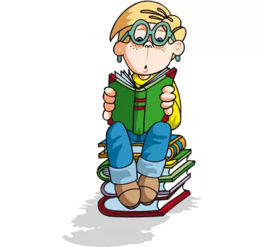 Nalepka inteligentnih geek - TenStickers