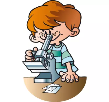 Nalepka mladega znanstvenika - TenStickers