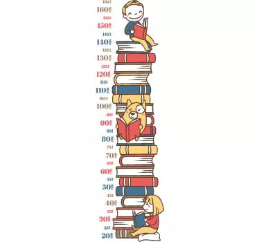 Nalepka nalepke za višino knjig - TenStickers