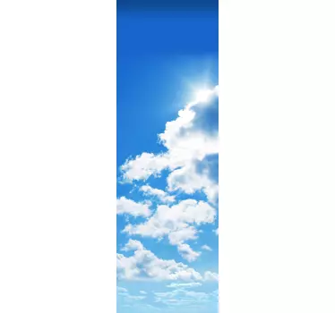 Nalepka s hladnim svetlim oblakom - TenStickers