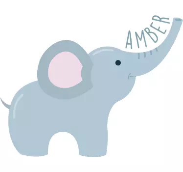 Nalepka s slonom divjih živali - TenStickers