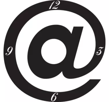 Nalepka ure ob podpisu - TenStickers