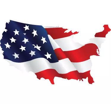 Nalepka usa stene - TenStickers