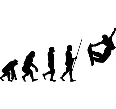 Snowboard avto nalepke - TenStickers