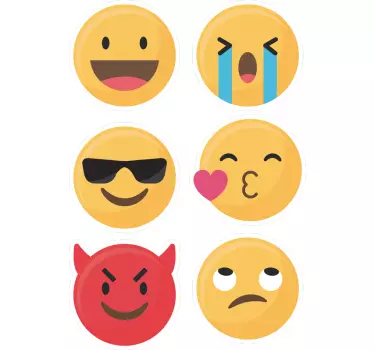 Nalepka za emodži na iphone iphone - TenStickers