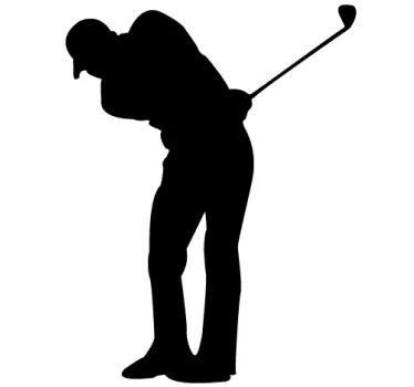 Nalepka za golf igrače - TenStickers