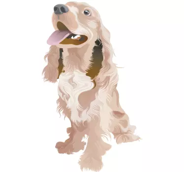 Nalepka za hišne pse otroke - TenStickers