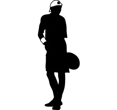 Nalepka za stene za tenis - TenStickers