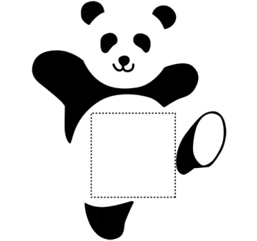 Nalepka za stikalo za pando - TenStickers
