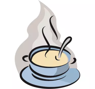 Nalepka za vročo juho - TenStickers