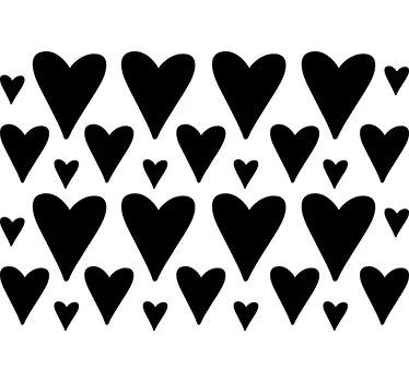 Nalepke za srce - TenStickers