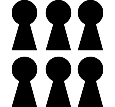 Okrasna nalepka za zaklepanje luči - TenStickers