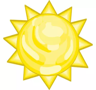 Otroci nalepke sonce - TenStickers