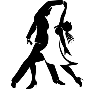 Plesna nalepka plesne šole - TenStickers