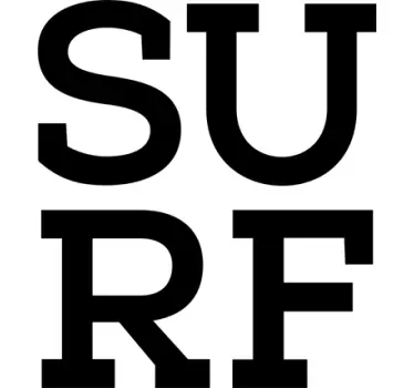 Surf tipografija surf decal - TenStickers