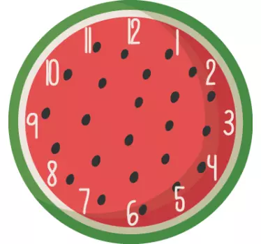 Ura z nalepkami lubenice - TenStickers