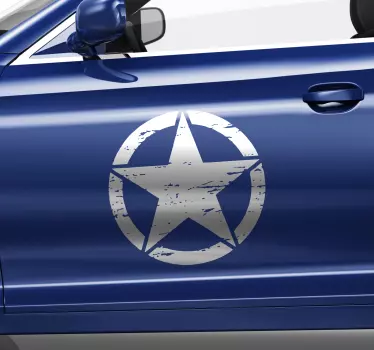 Nalepka vojaške zvezdne stene - TenStickers