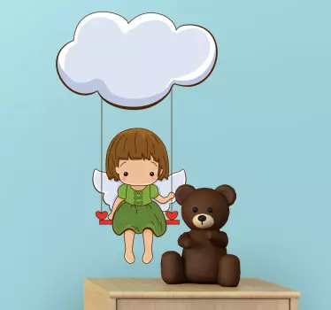 Nalepka mali angelčki za otroke - TenStickers