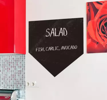 Meni dekorativna nalepka s klopi - TenStickers