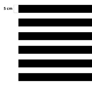 Horizontalne črte nalepka pohištva - TenStickers
