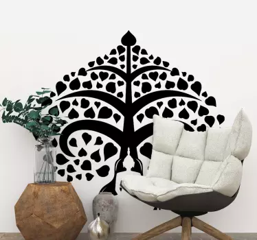 Buda pod drevesnimi nalepkami - TenStickers