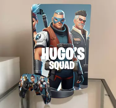 Custom SquadCustom Skupina nalepka video iger - TenStickers