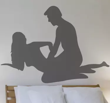 Erotična silhueta okrasni nalepki - TenStickers