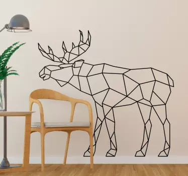 Geometrijski los dnevna soba dekor - TenStickers