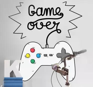 Igra nad mladinsko video igre decal - TenStickers
