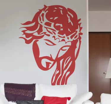 Jezusova nalepka za stenske portrete - TenStickers